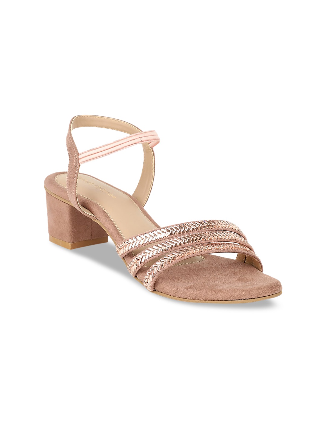 

Marie Claire Women Pink Embellished Heels
