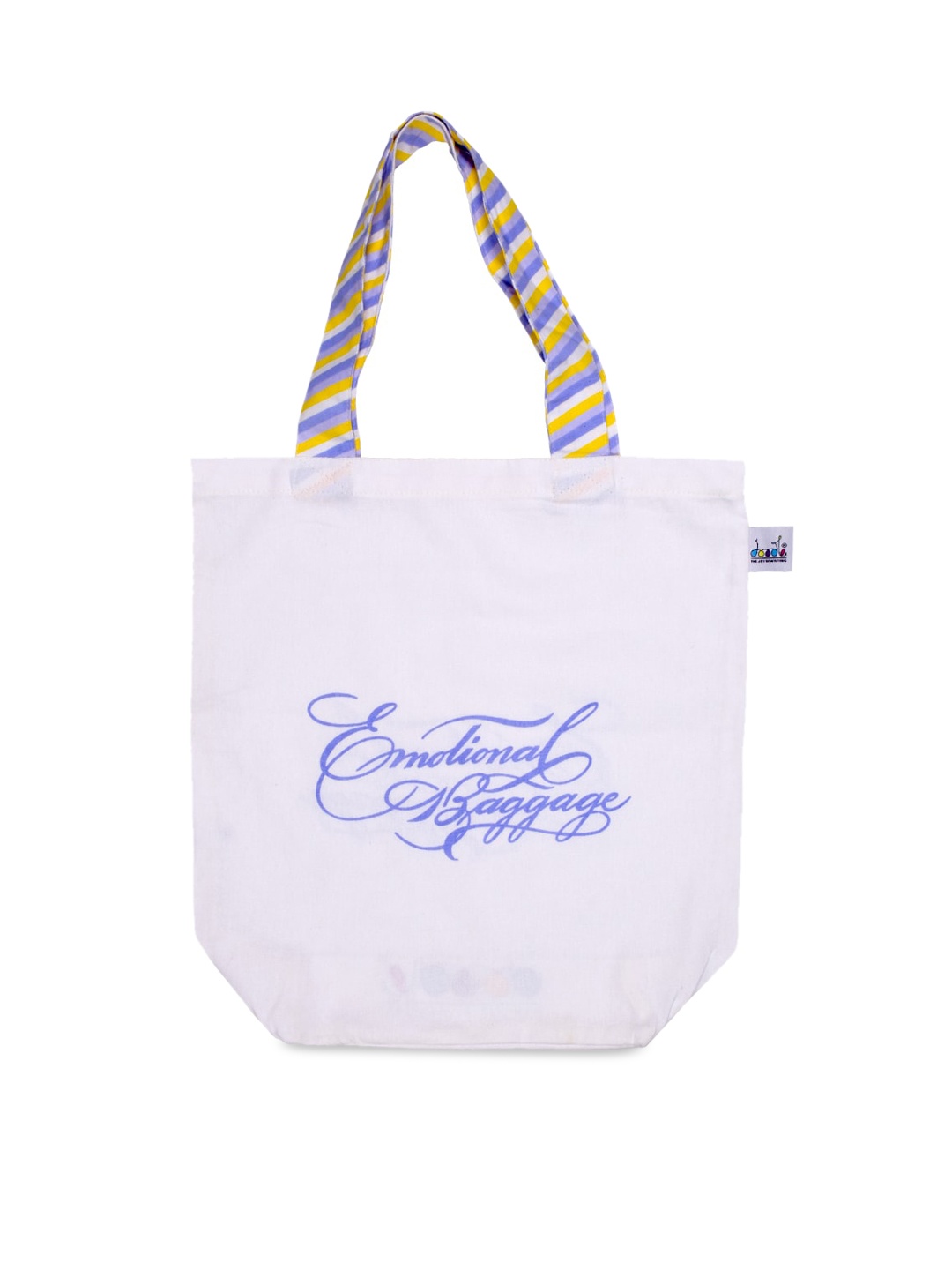 

Doodle Emotional Baggage Canvas Printed Tote Bag, Multi