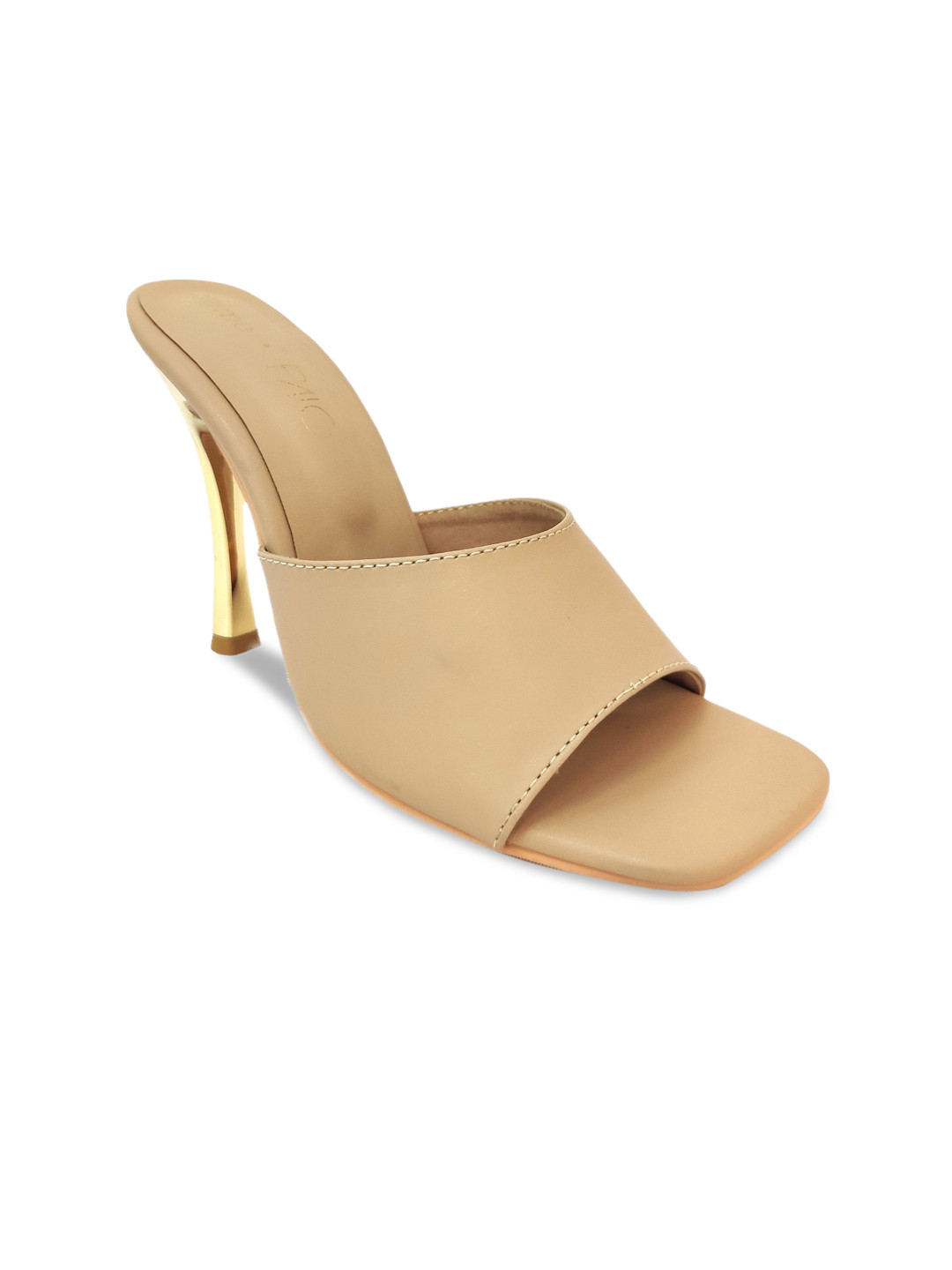 

PAIO Women Beige Solid Sandals