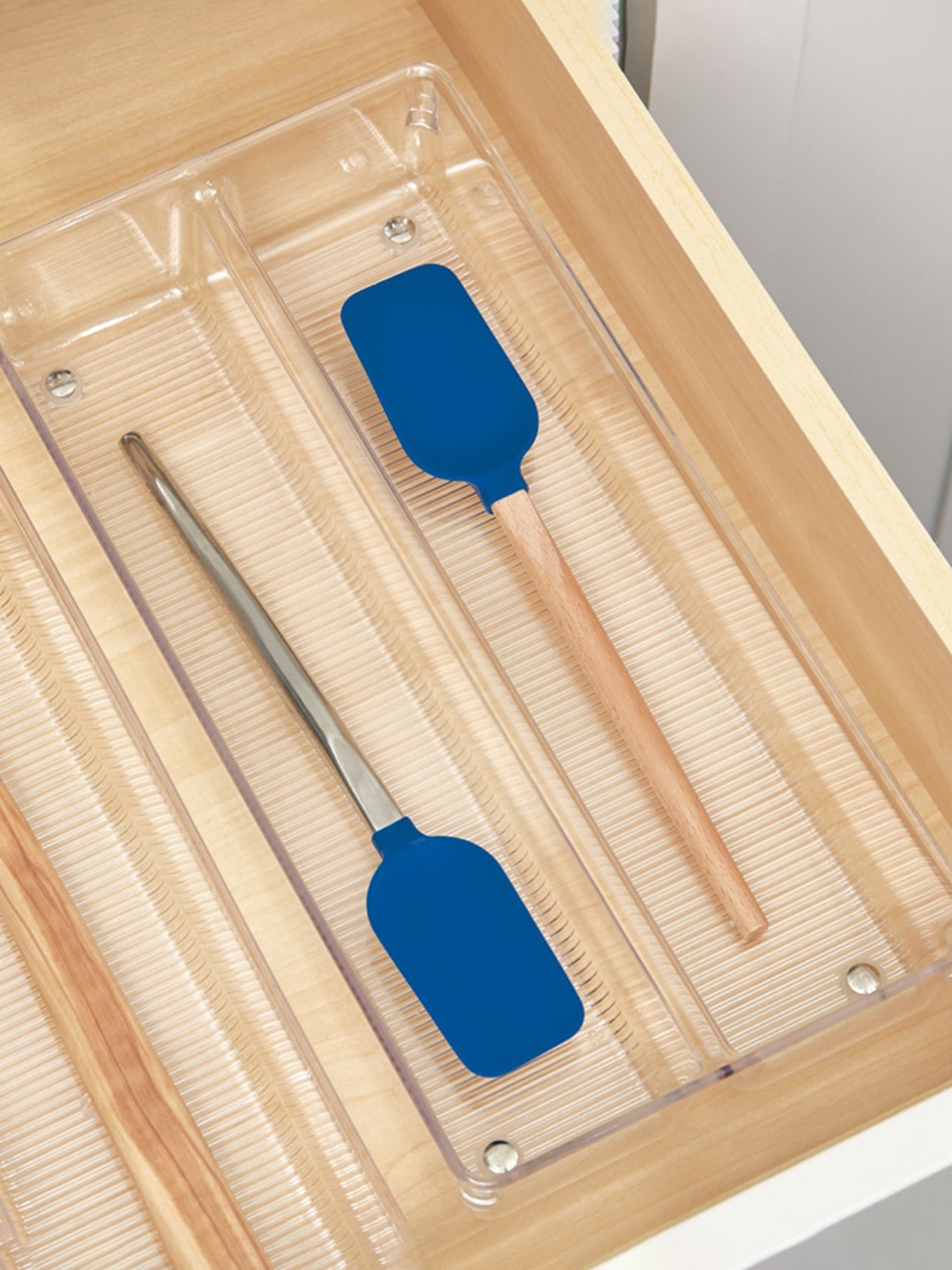 INTERDESIGN Transparent Solid Drawer Organiser