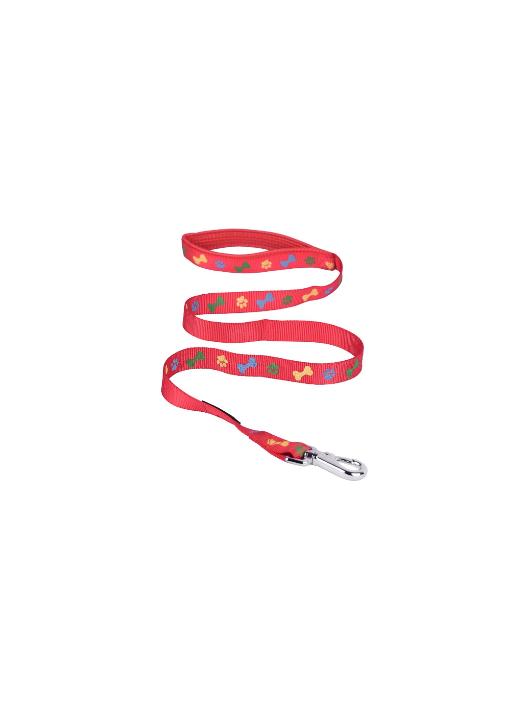 

PETS EMPIRE Red & Yellow Printed Training Dog Leash