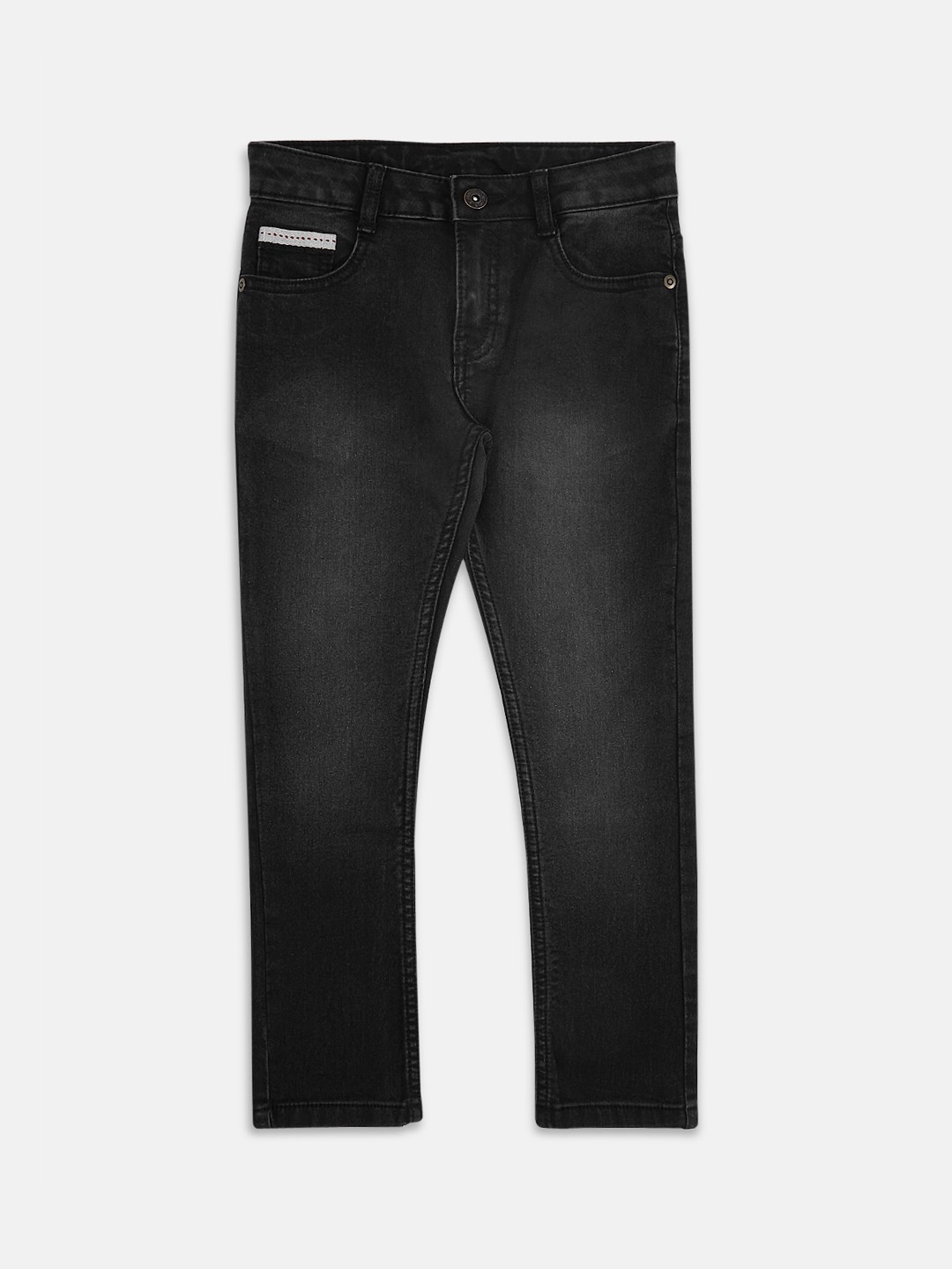 

Pantaloons Junior Boys Black Tapered Fit Jeans