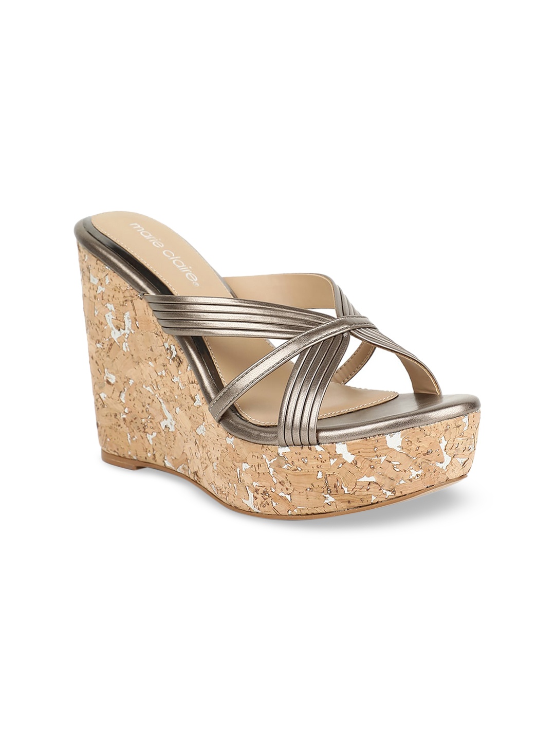 

Marie Claire Women Grey Solid Wedges