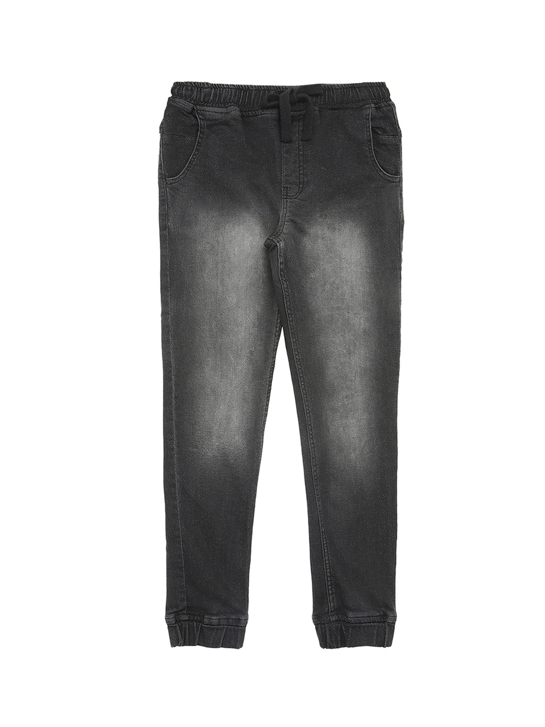 

Pantaloons Junior Boys Black Tapered Fit Jeans