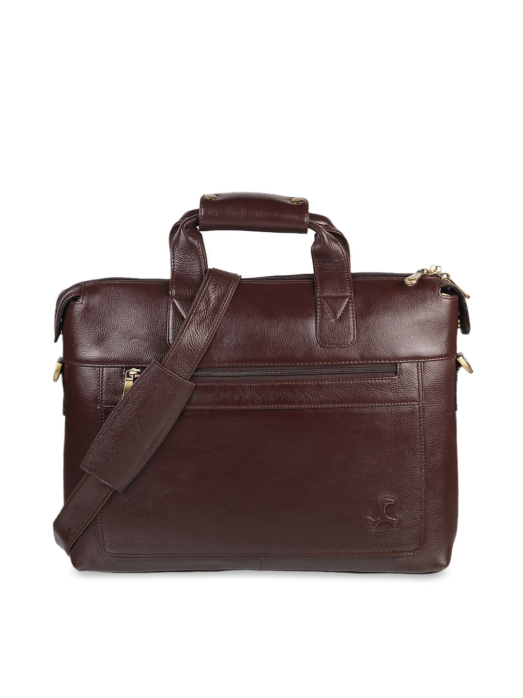 

Mochi Brown Solid Handheld Bag