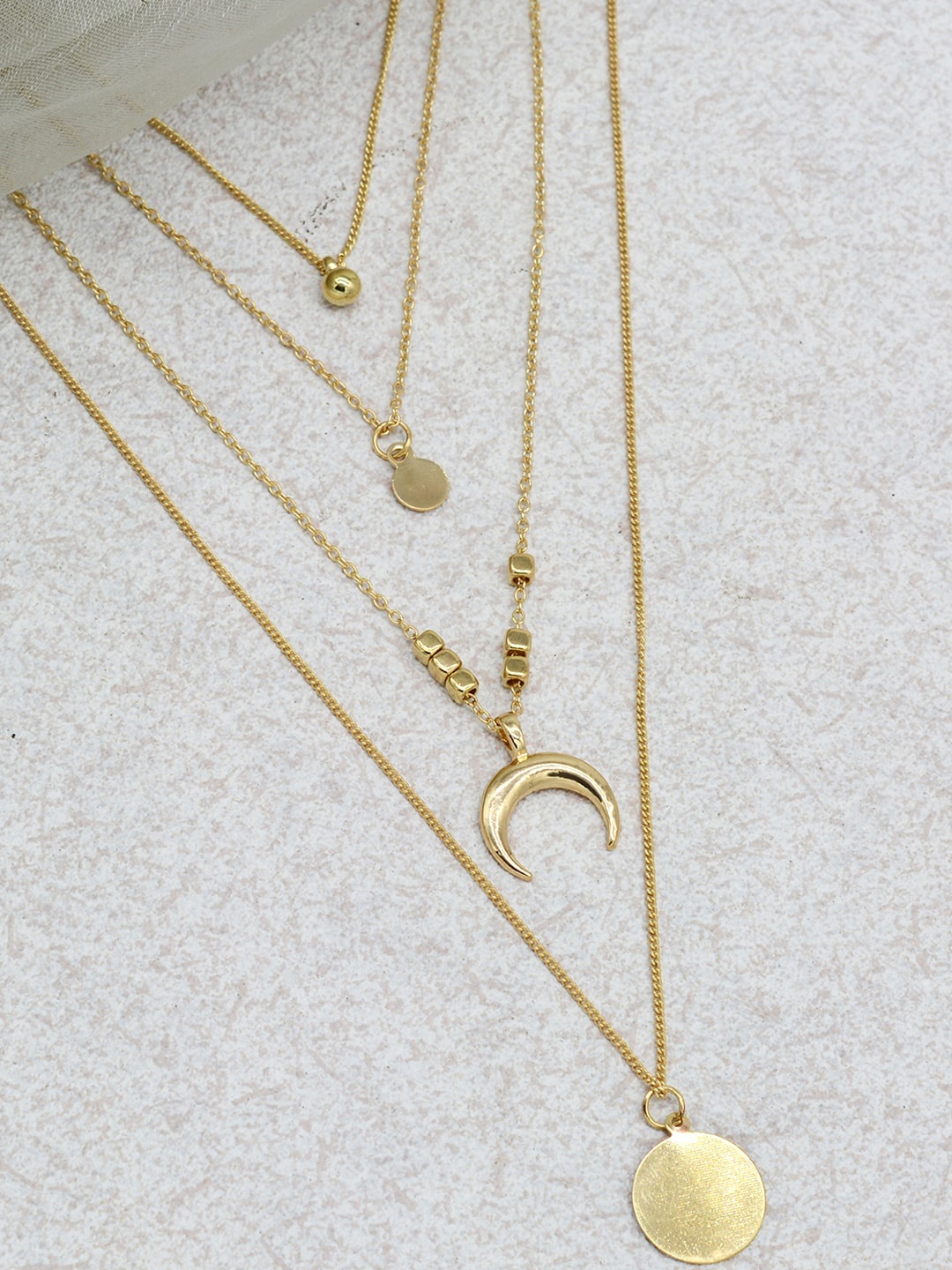 

JOKER & WITCH Gold-Plated Alloy Layered Necklace