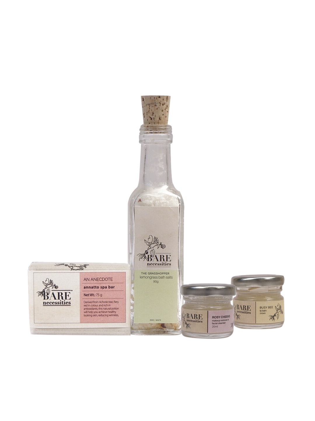 

Bare Necessities Gratitude Gift Bundle Setof 4, White