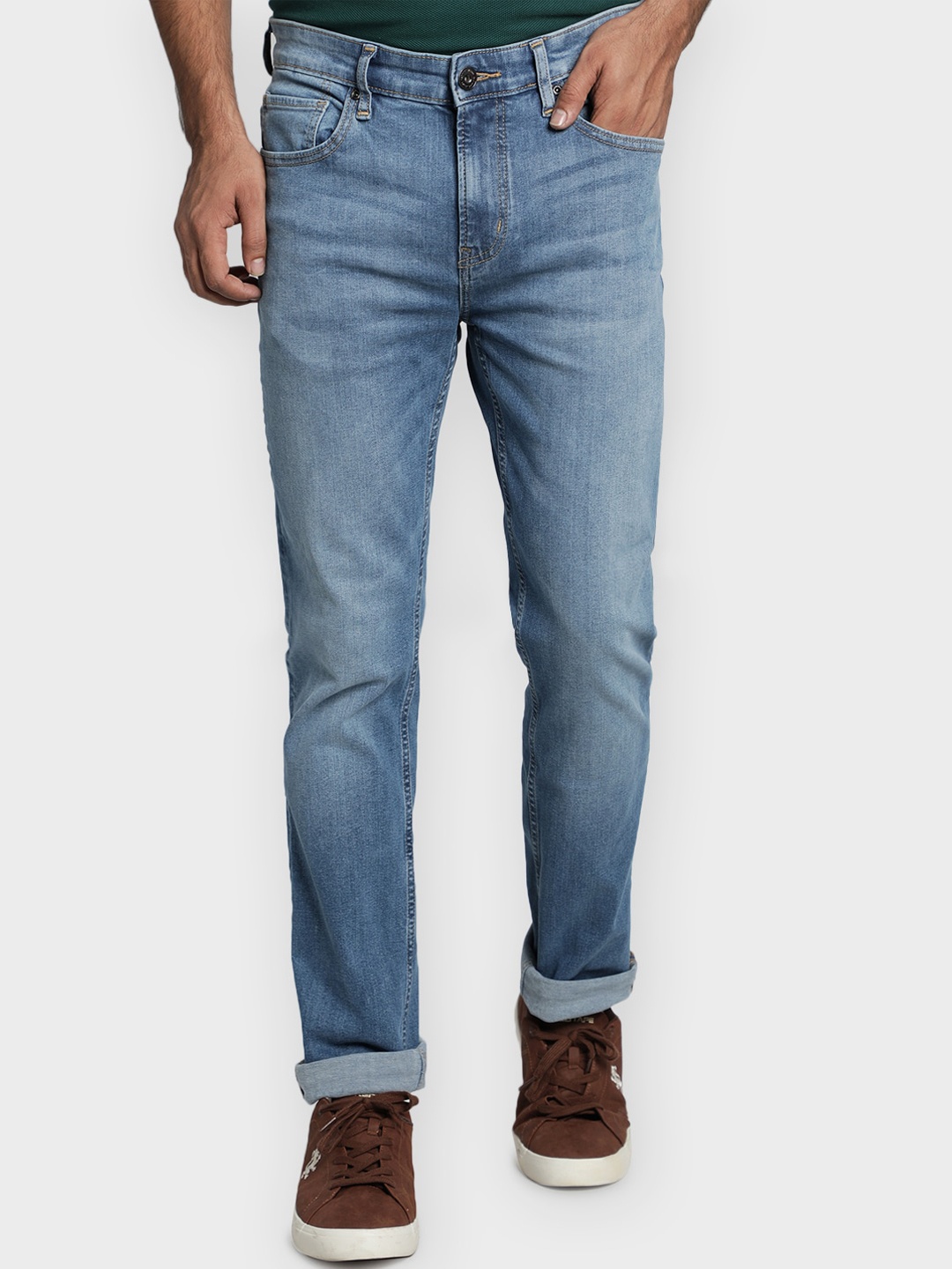 

Red Tape Men Blue Skinny Fit Jeans