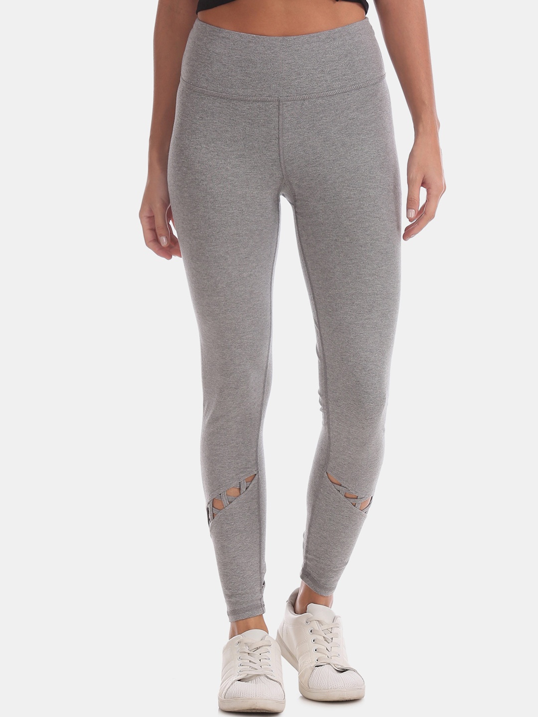 

Aeropostale Women Grey Regular Fit Solid Joggers