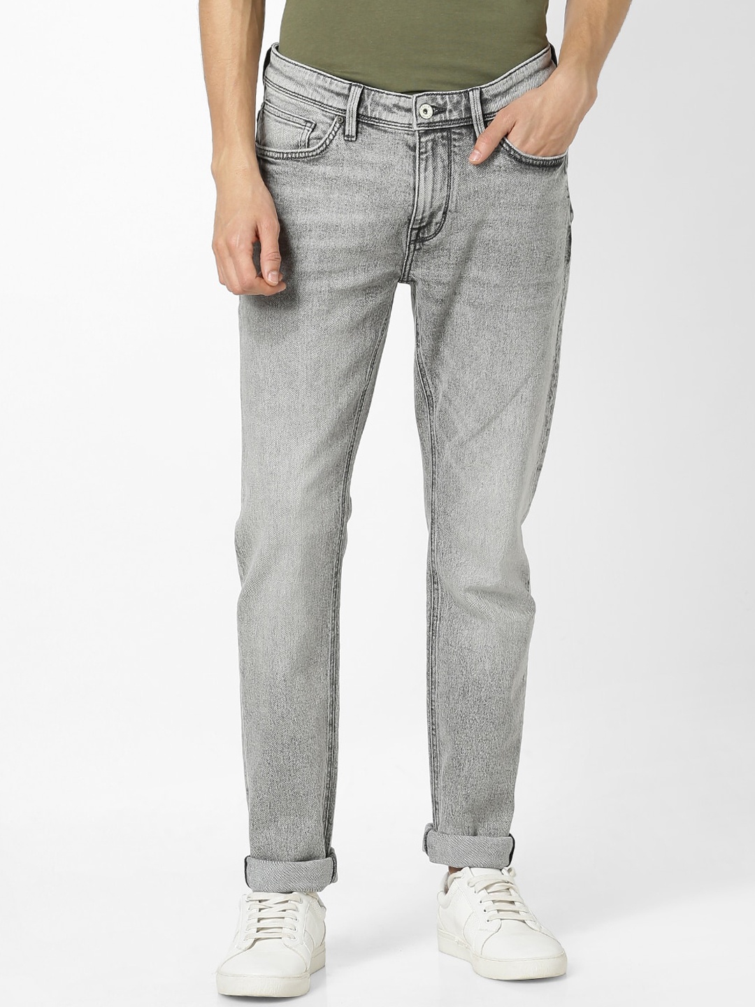 

Celio Men Grey Slim Fit Jeans