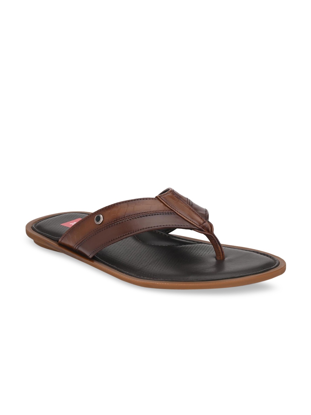 

Hitz Men Brown Comfort Sandals