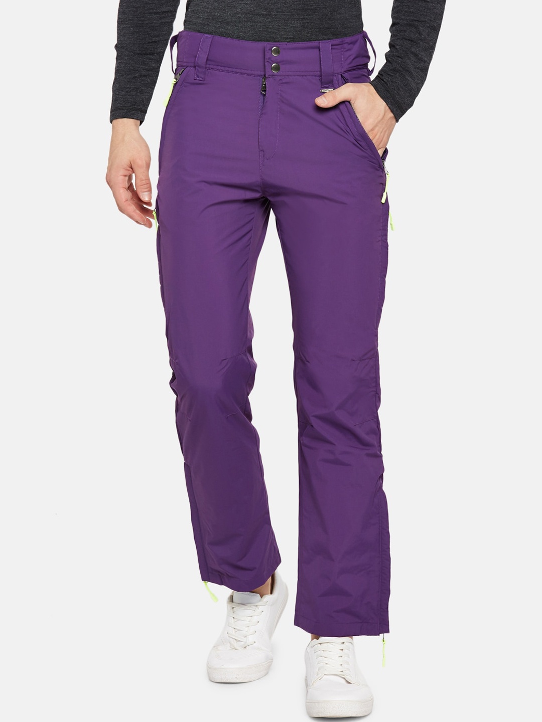 

Kosha Men Purple Breathable Waterproof Trekking Pants