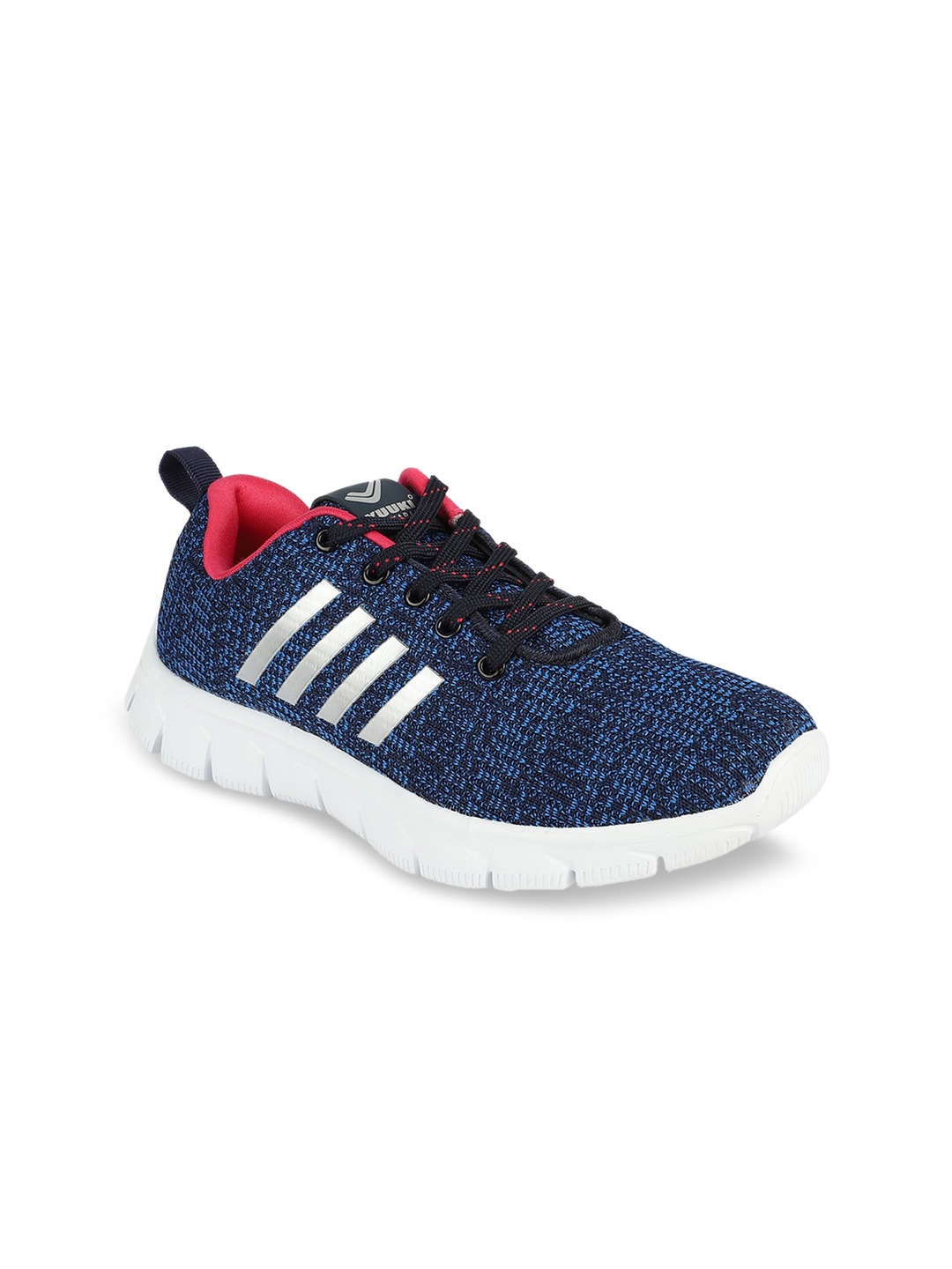 

Yuuki Women Blue & White Running Shoes