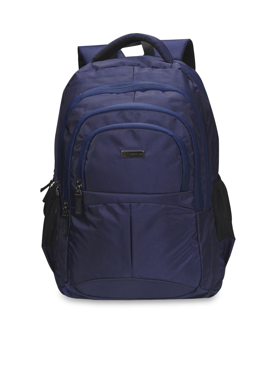 

COSMUS Unisex Navy Blue Solid Backpack