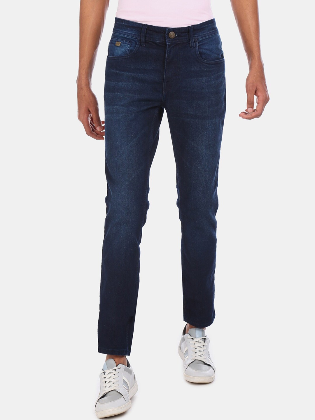 

Cherokee Men Navy Blue Regular Fit Jeans