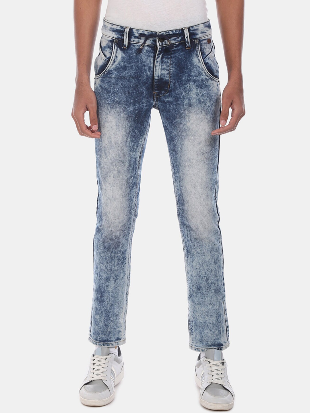 

Cherokee Men Blue Regular Fit Mid-Rise Clean Look Jeans