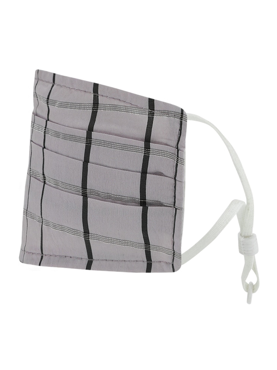 

Kazo Women Grey & Black Checked 2-Ply Protective Outdoor Mask