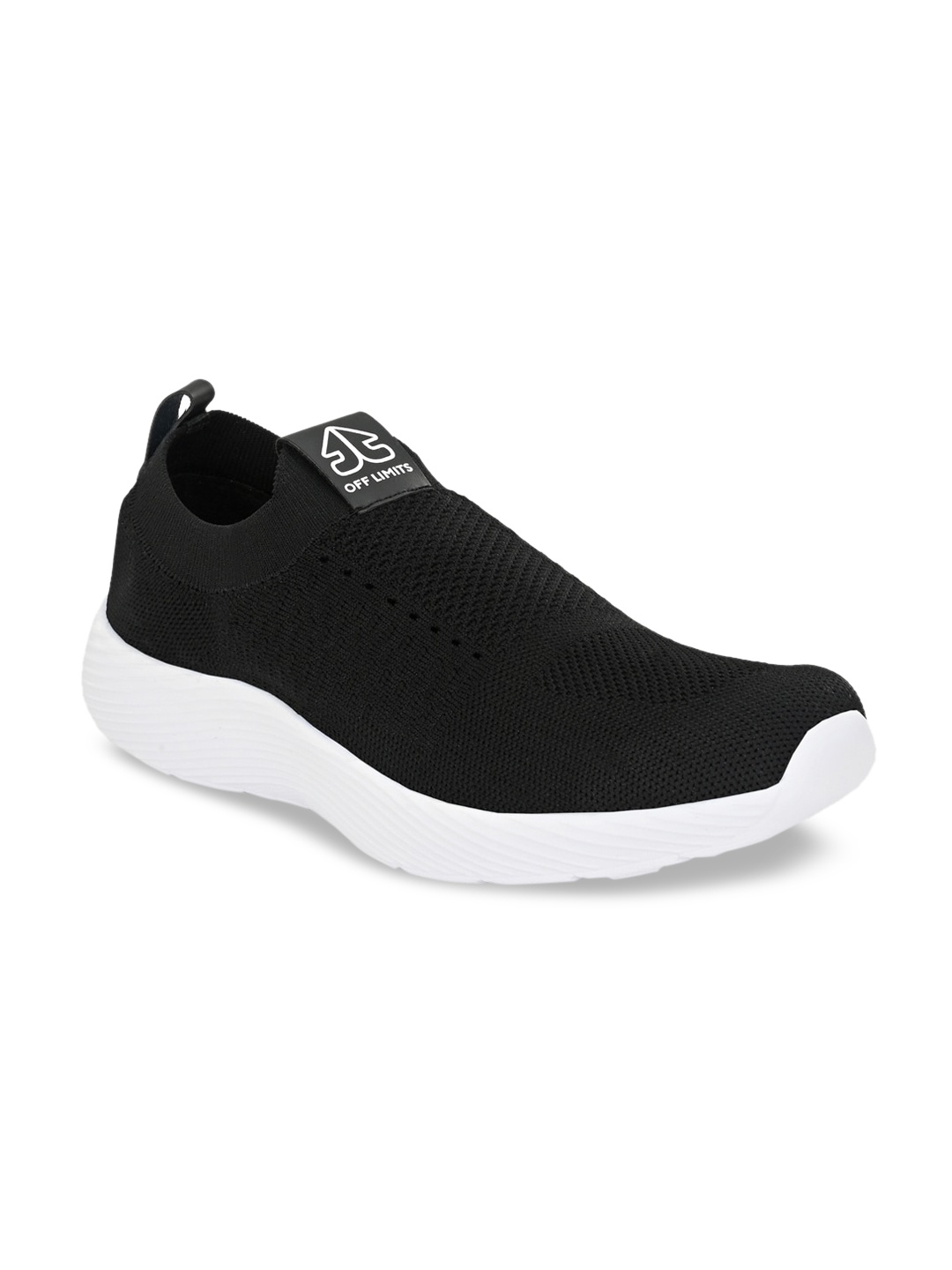 

OFF LIMITS Men Black Mesh Walking Shoes