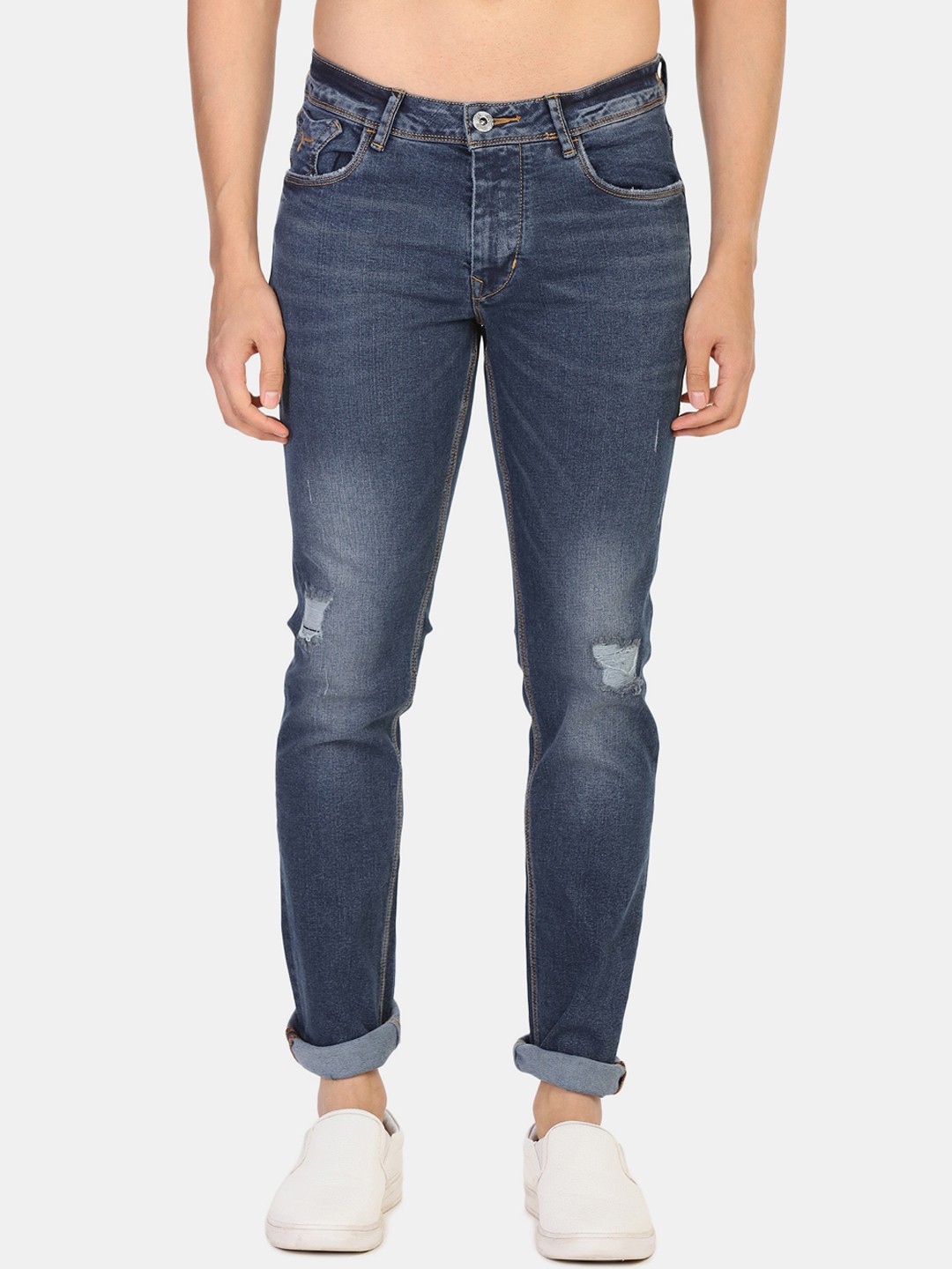 

Flying Machine Men Blue Slim Fit Jeans
