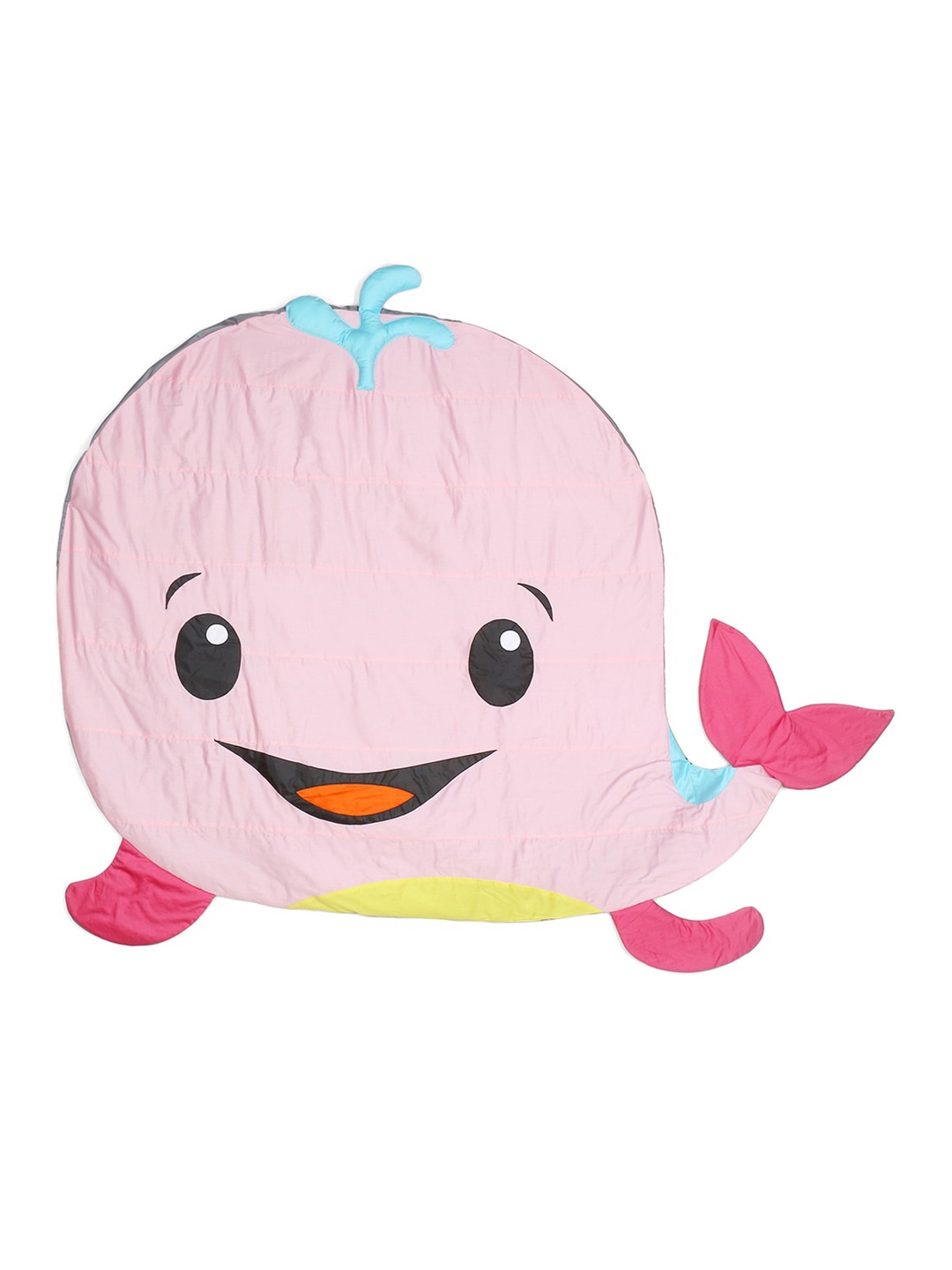 

My Milestones Kids Pink & Yellow Tummy-Time Playmat With Sensory Pillow