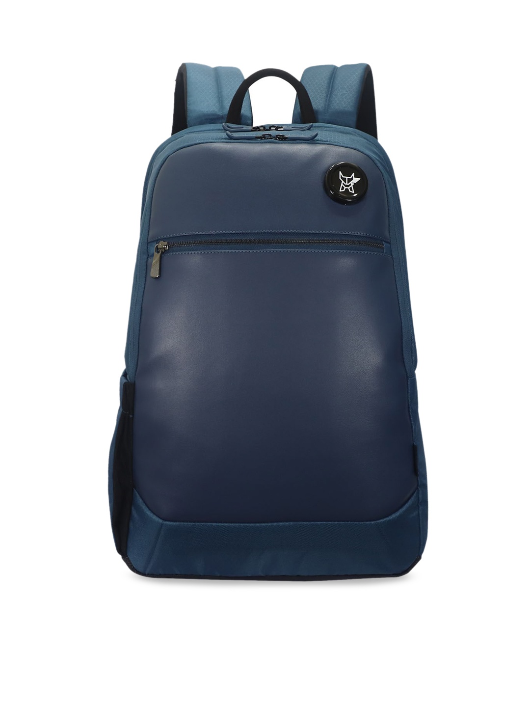 Arctic Fox Unisex Blue Solid Laptop Bag