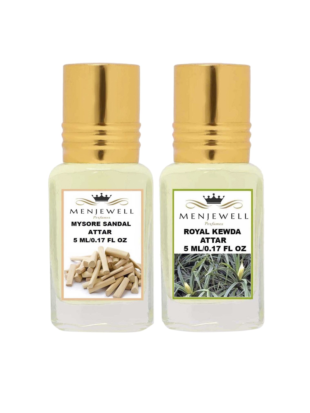 

Menjewell Sandal Royal Kewda Attar, Green
