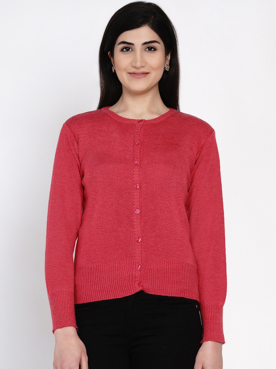 

FABNEST Women Pink Solid