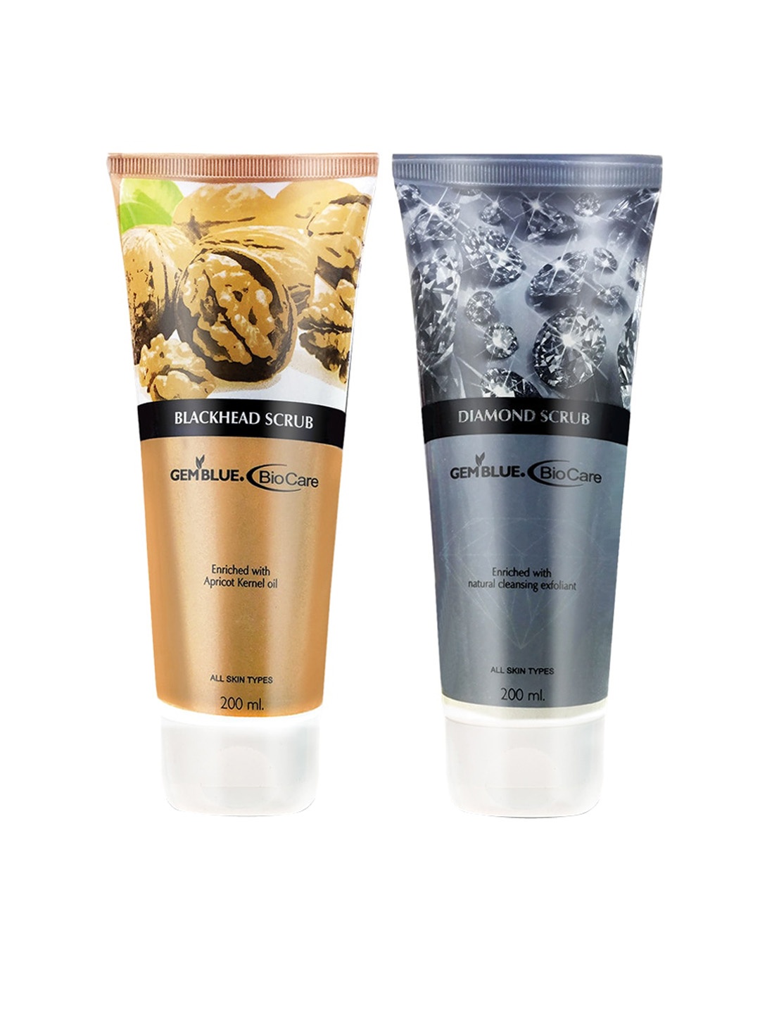 

GEMBLUE BioCare Set Of Blackhead & Diamond Scrubs, Beige