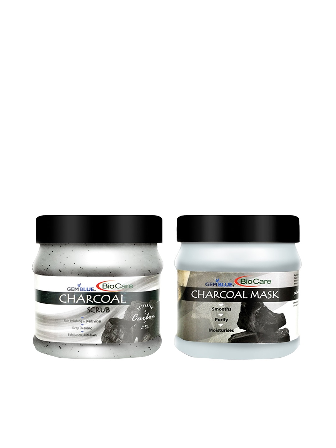 

GEMBLUE BioCare Set Of Mask & Scrub, Brown