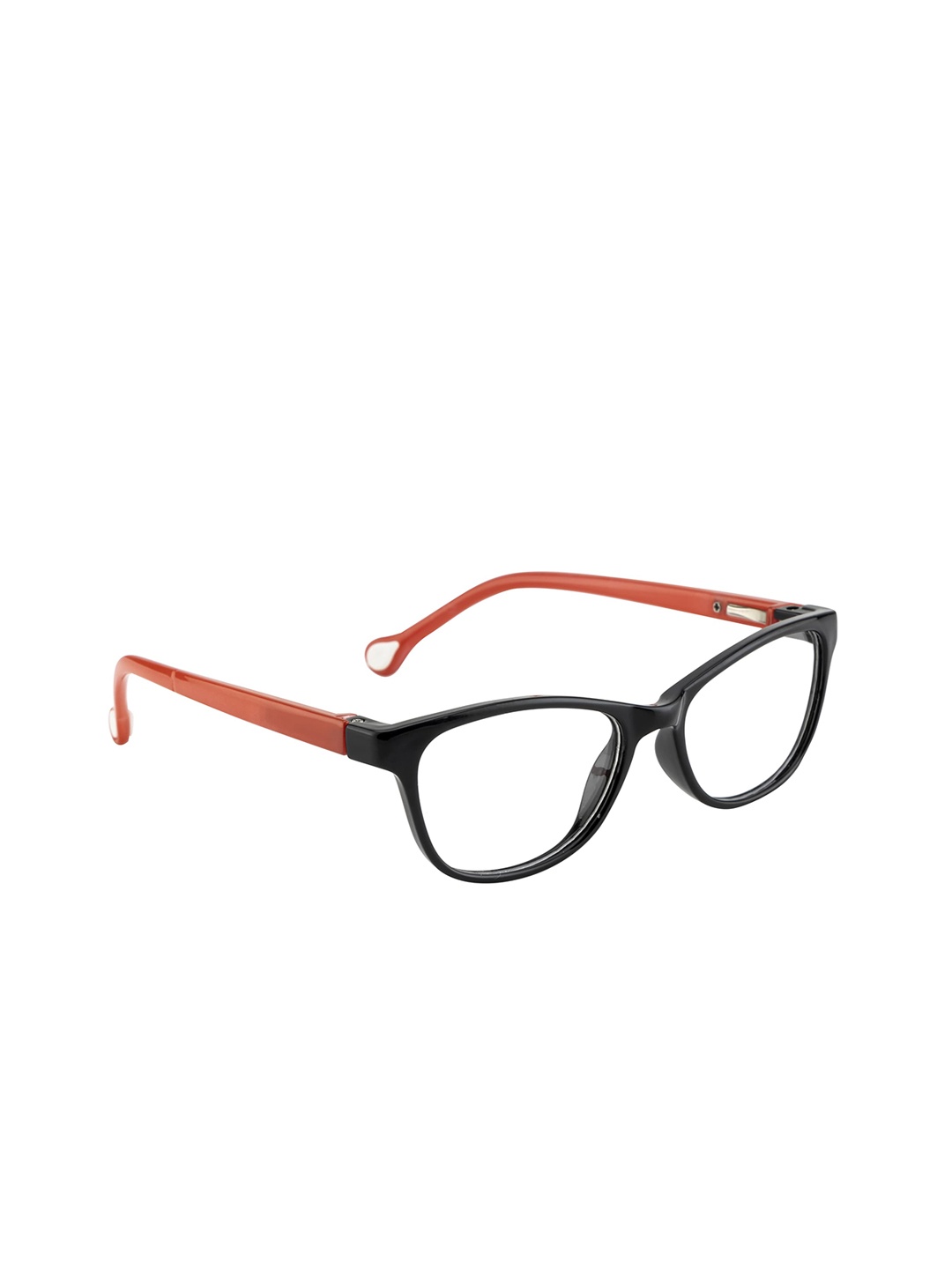 

Clark N Palmer Kids Black & Red Colourblocked Full Rim Rectangle Frames CNP-Y128-C3