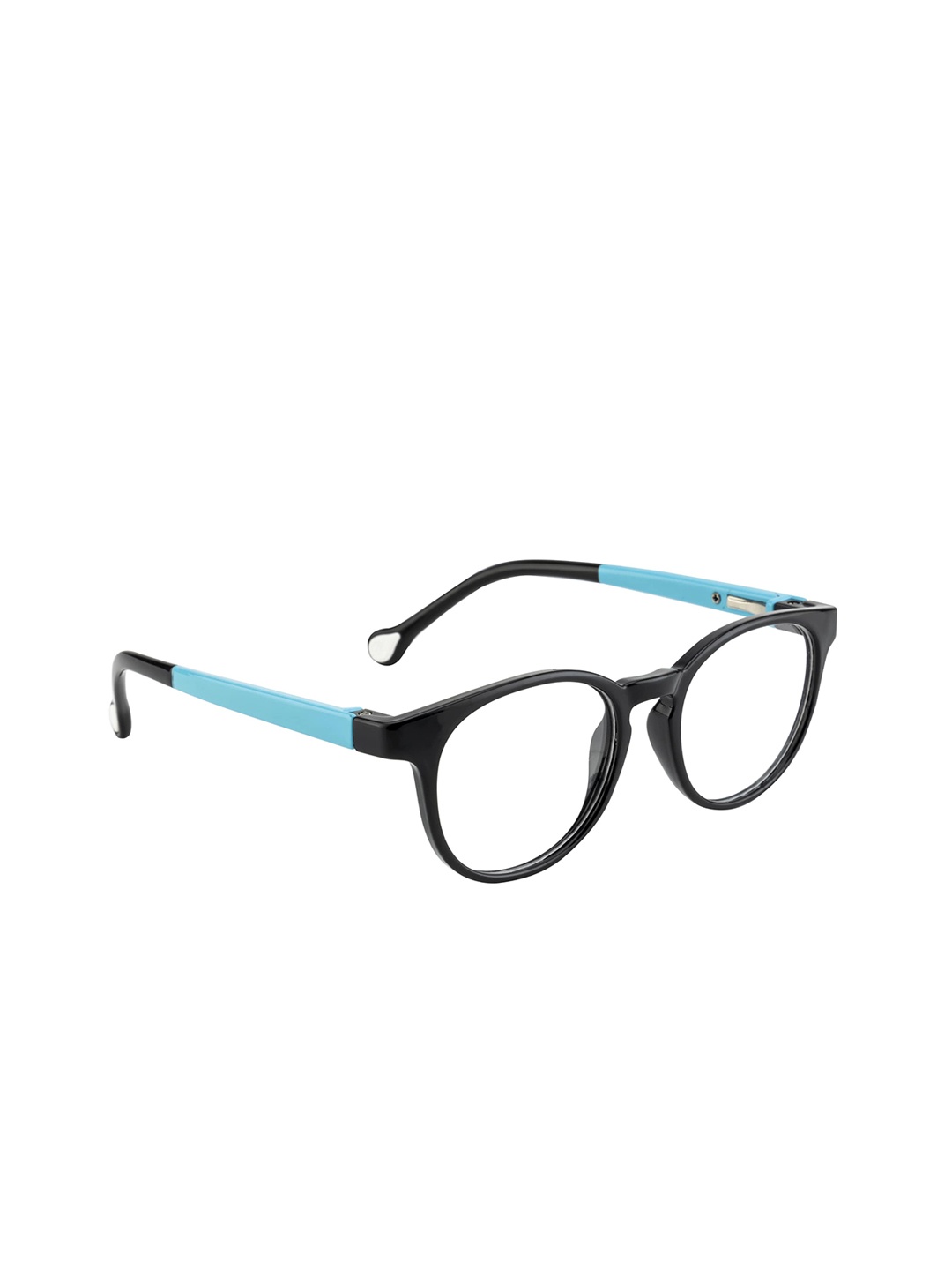 

Clark N Palmer Kids Black & Blue Colourblocked Full Rim Oval Frames CNP-Y127-C1