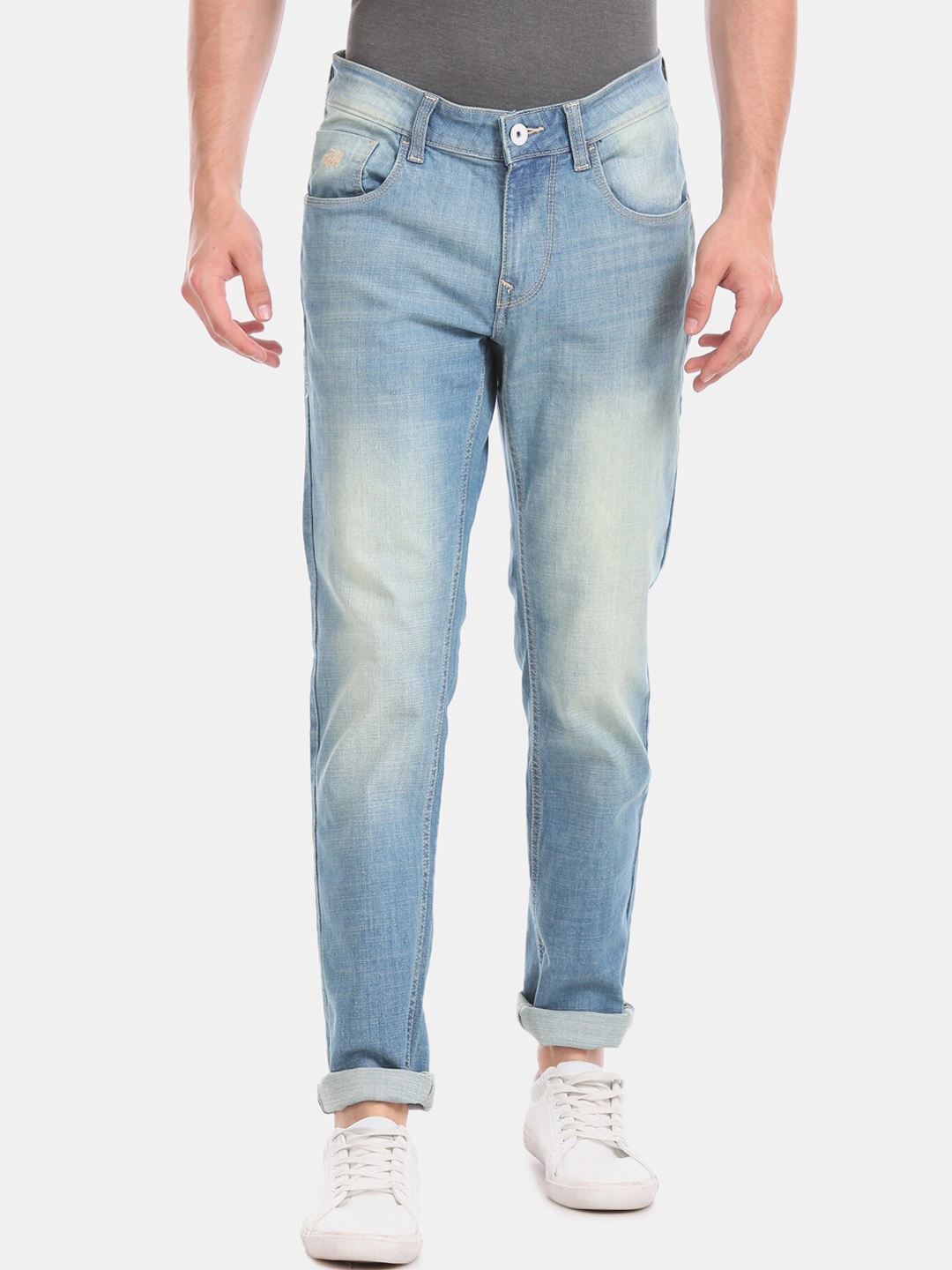 Flying Machine Men Blue Slim Fit Jeans