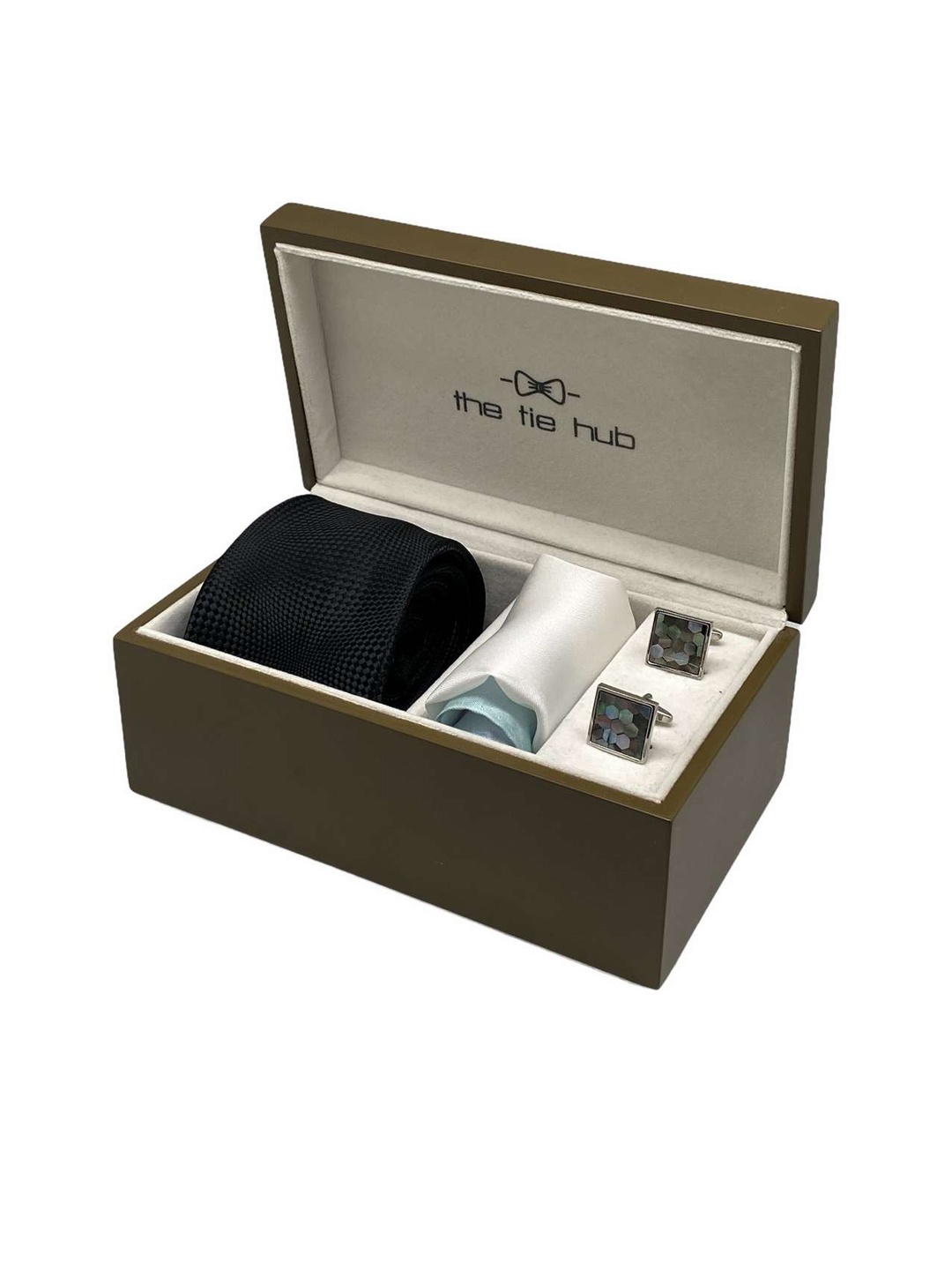 

The Tie Hub Men Accessory Gift Set, Black