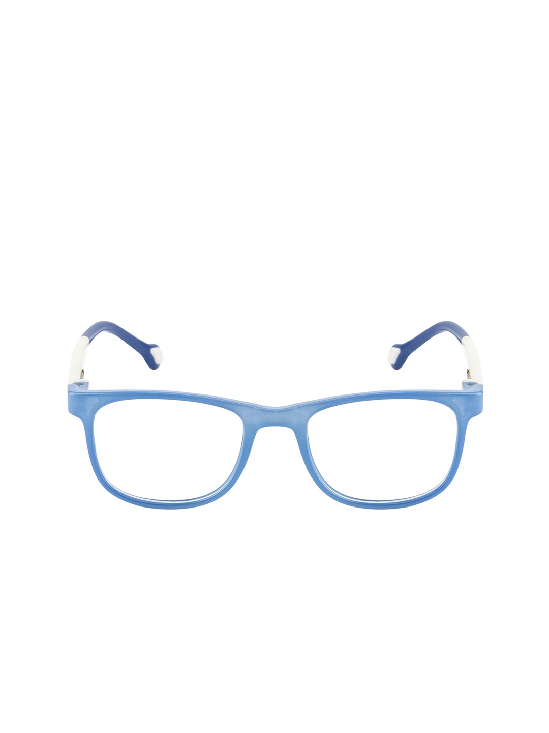 

Clark N Palmer Kids Blue & White Colourblocked Full Rim Rectangle Frames CNP-Y130-C4