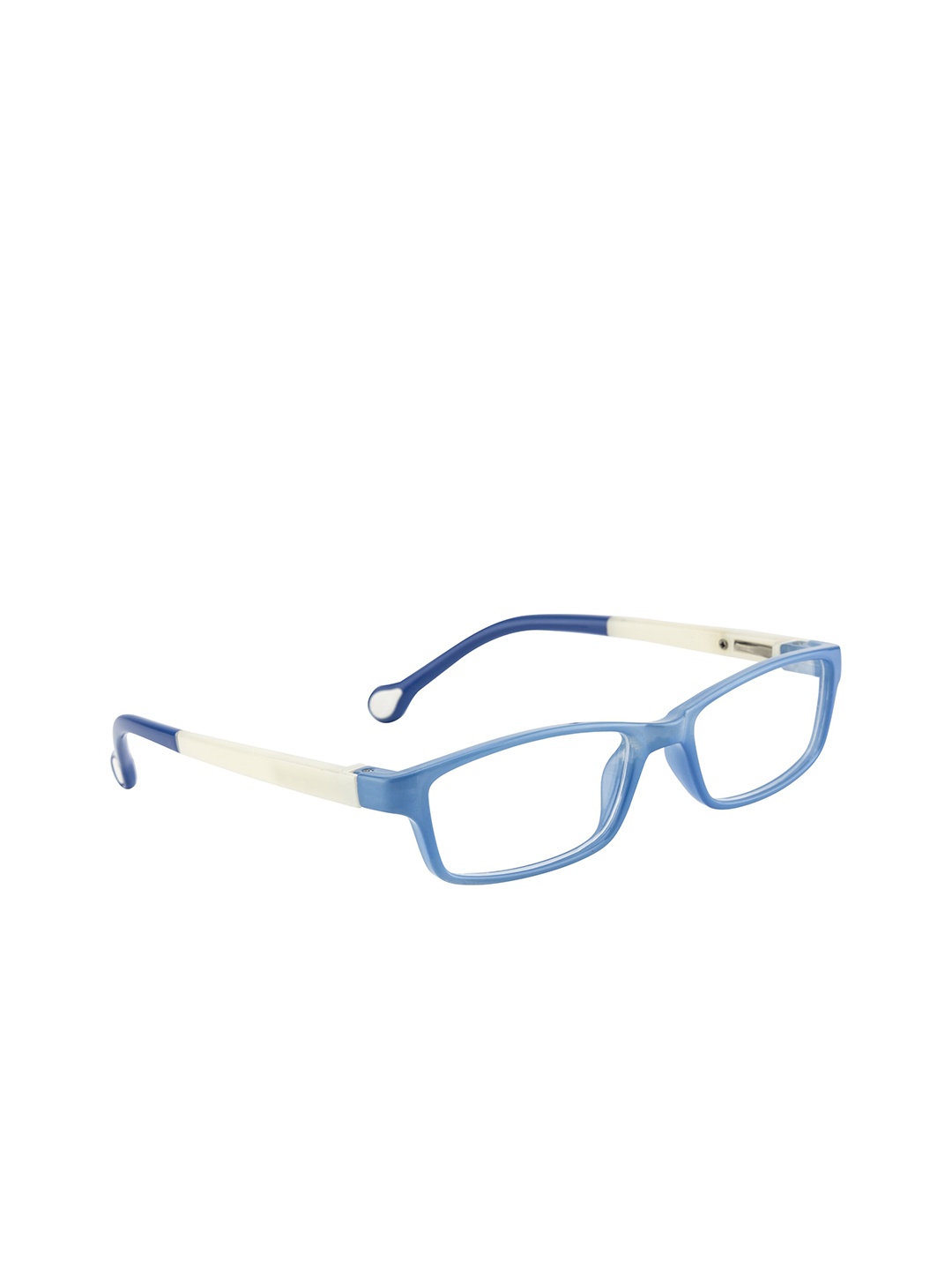 

Clark N Palmer Kids Blue & White Colourblocked Full Rim Rectangle Frames CNP-Y126-C4