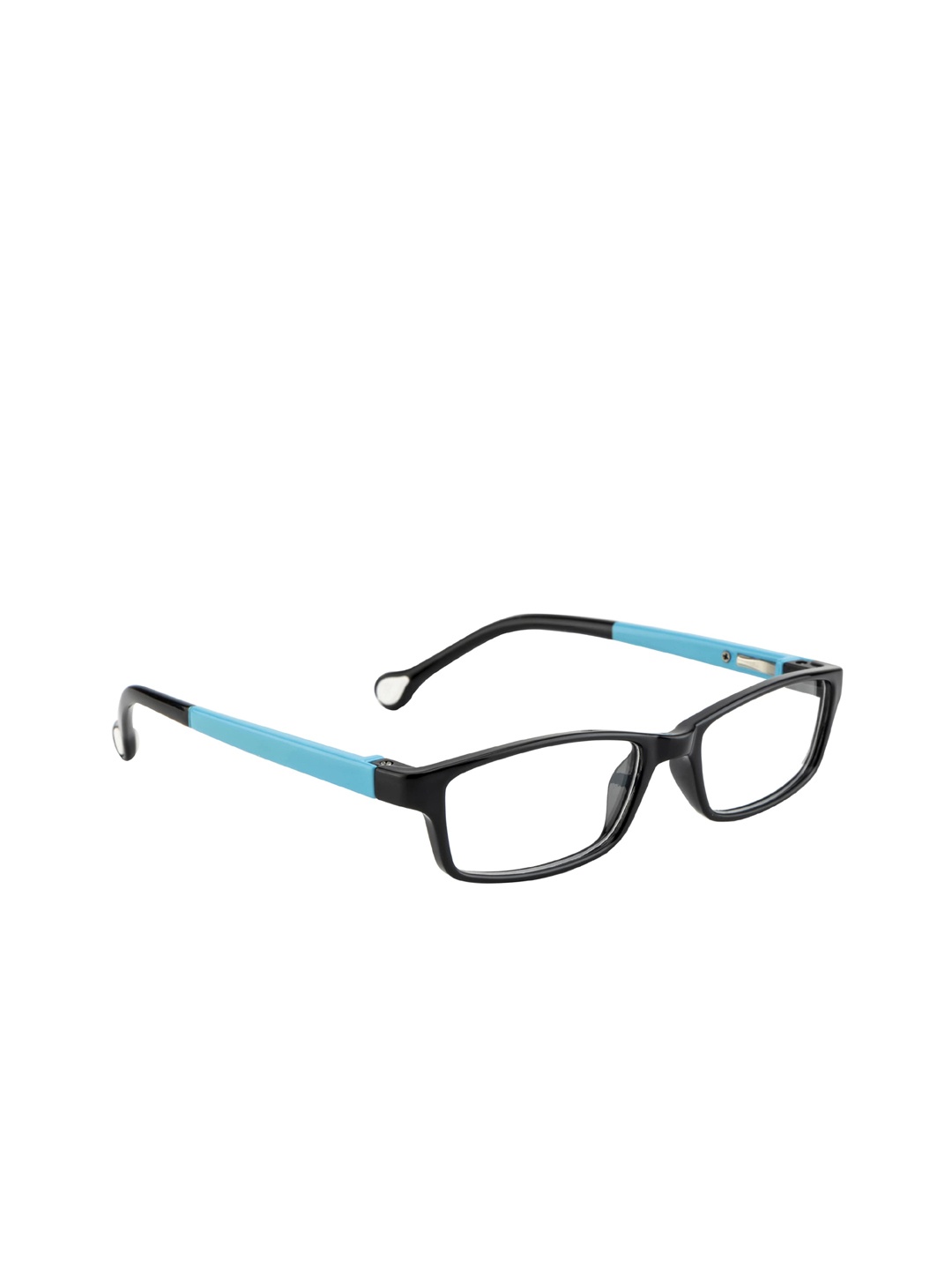 

Clark N Palmer Kids Black & Turquoise Blue Full Rim Rectangle Frames CNP-Y126-C1