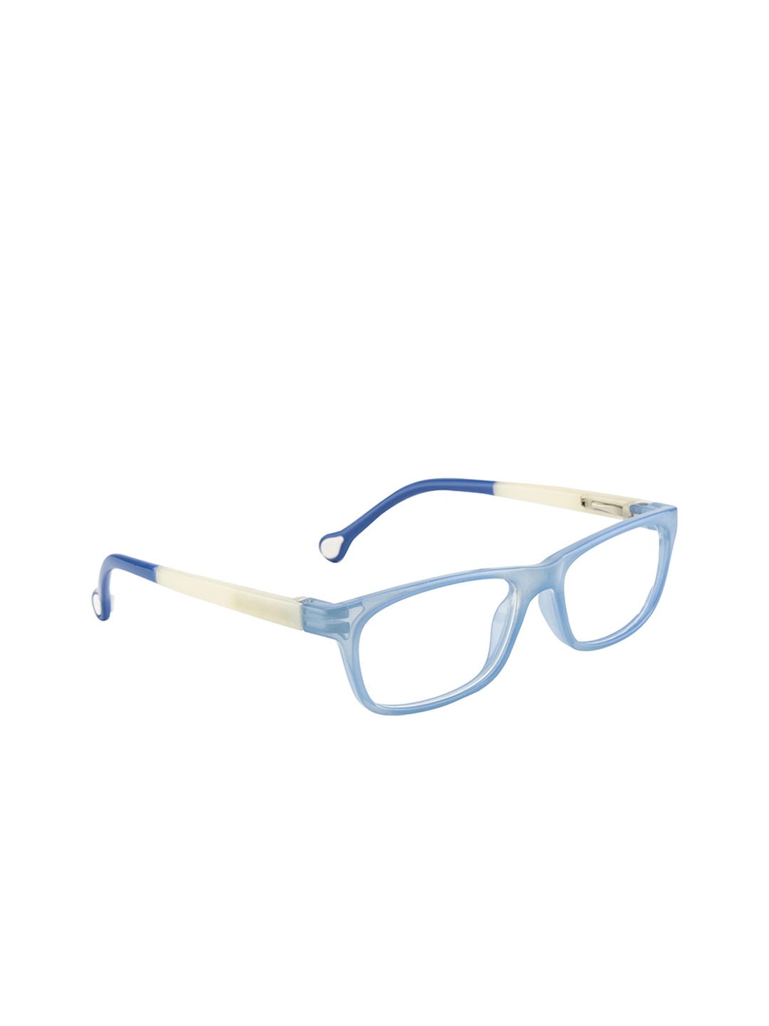 

Clark N Palmer Kids Blue & White Colourblocked Full Rim Rectangle Frames CNP-Y131-C4