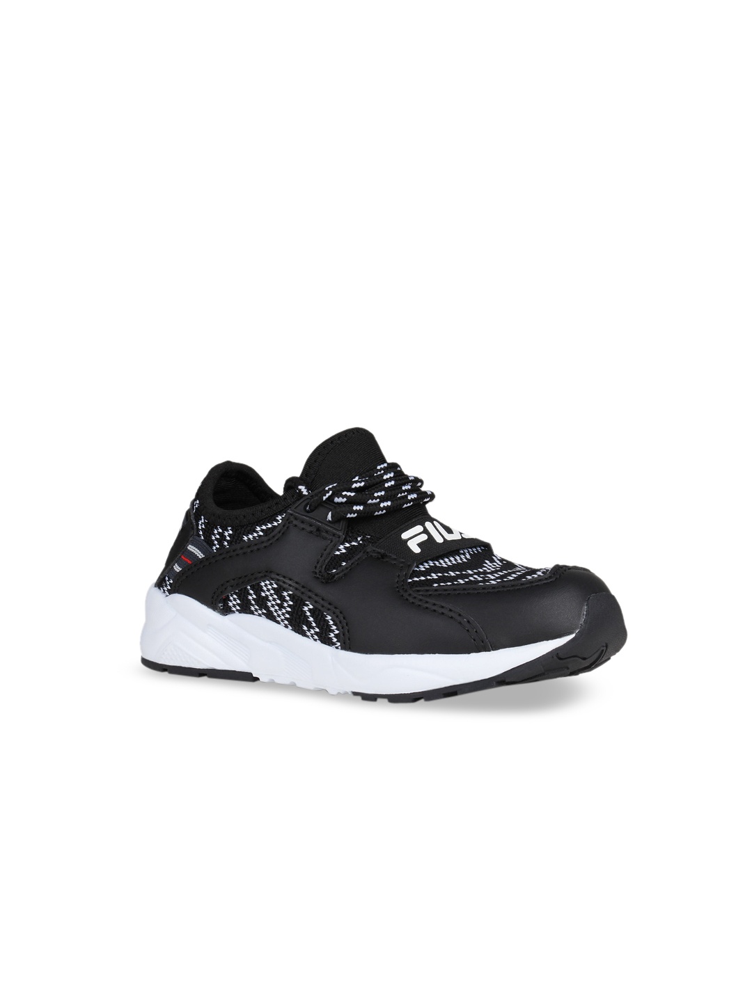 

FILA Unisex Kids Black PrintedcSneakers