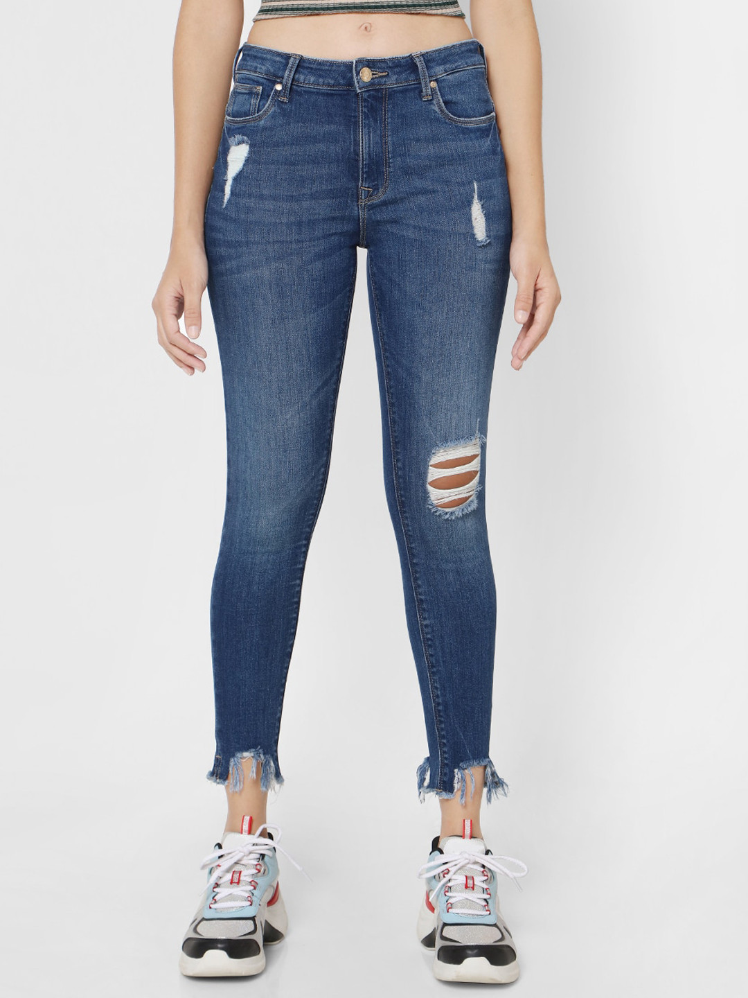 

ONLY Women Blue Skinny Fit Jeans