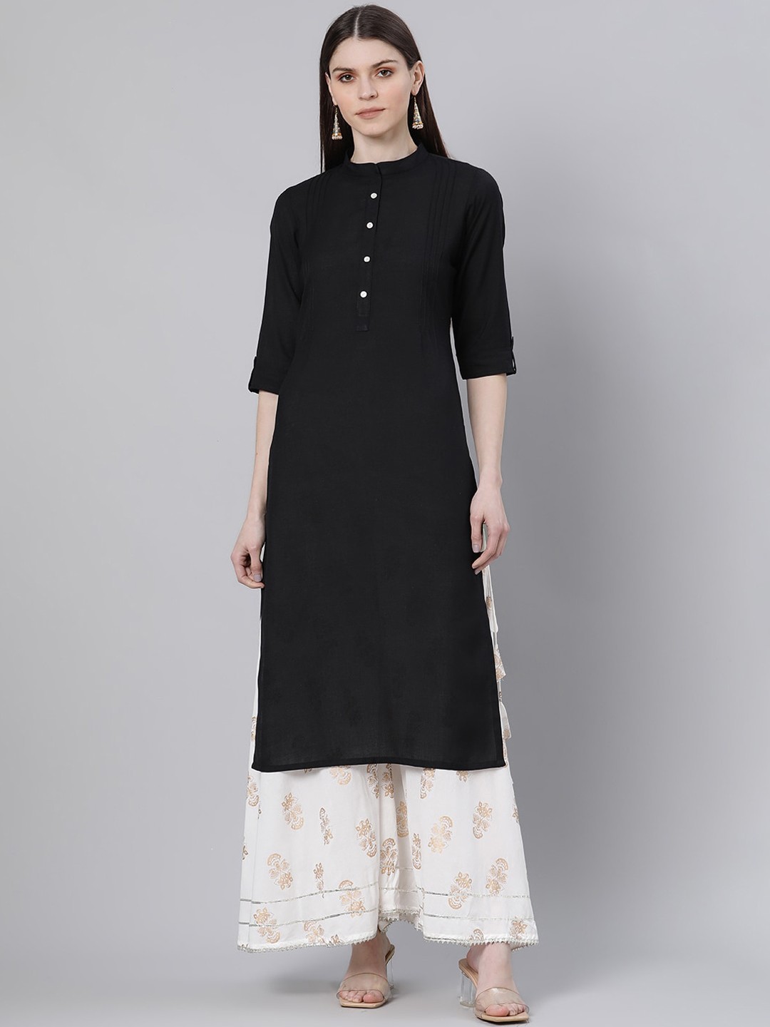 

Gerua By Libas Women Black Kurta