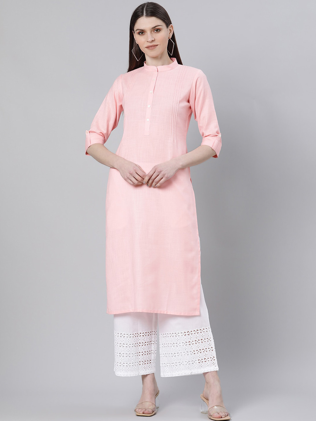 

GERUA Women Pink Kurta