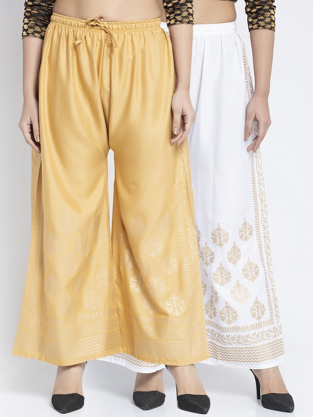 

GRACIT Women White Printed