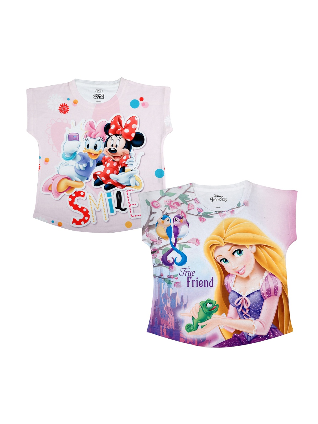 

Disney by Wear Your Mind Pink Printed Top