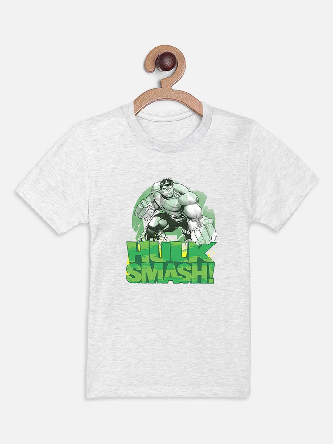 

Kids Ville Hulk featured Grey Tshirt for Boys