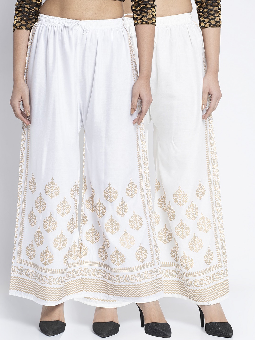 

GRACIT Women White Printed