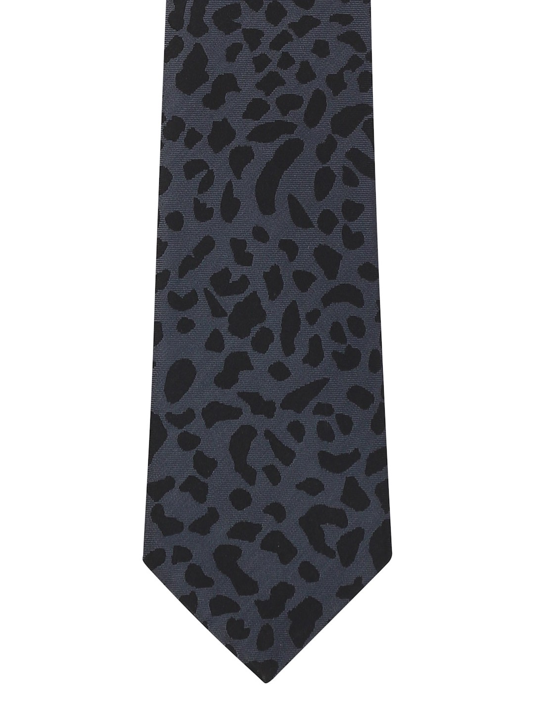 

Alvaro Castagnino Grey & Black Woven Design Broad Tie