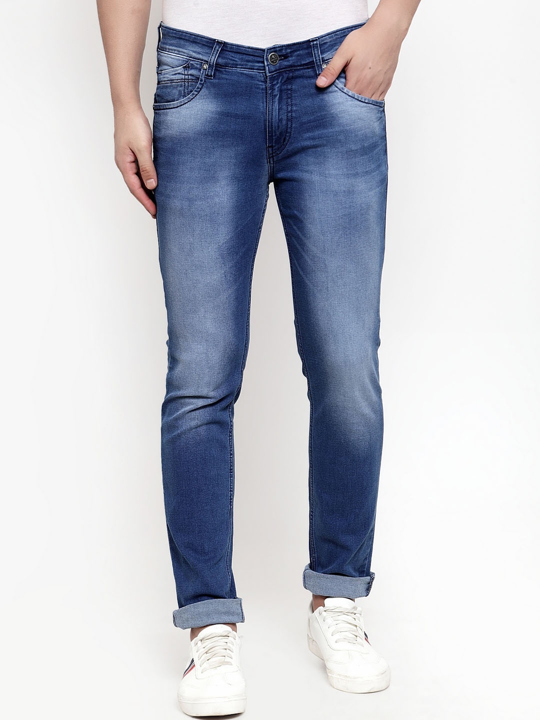 

Cantabil Men Blue Slim Fit Jeans
