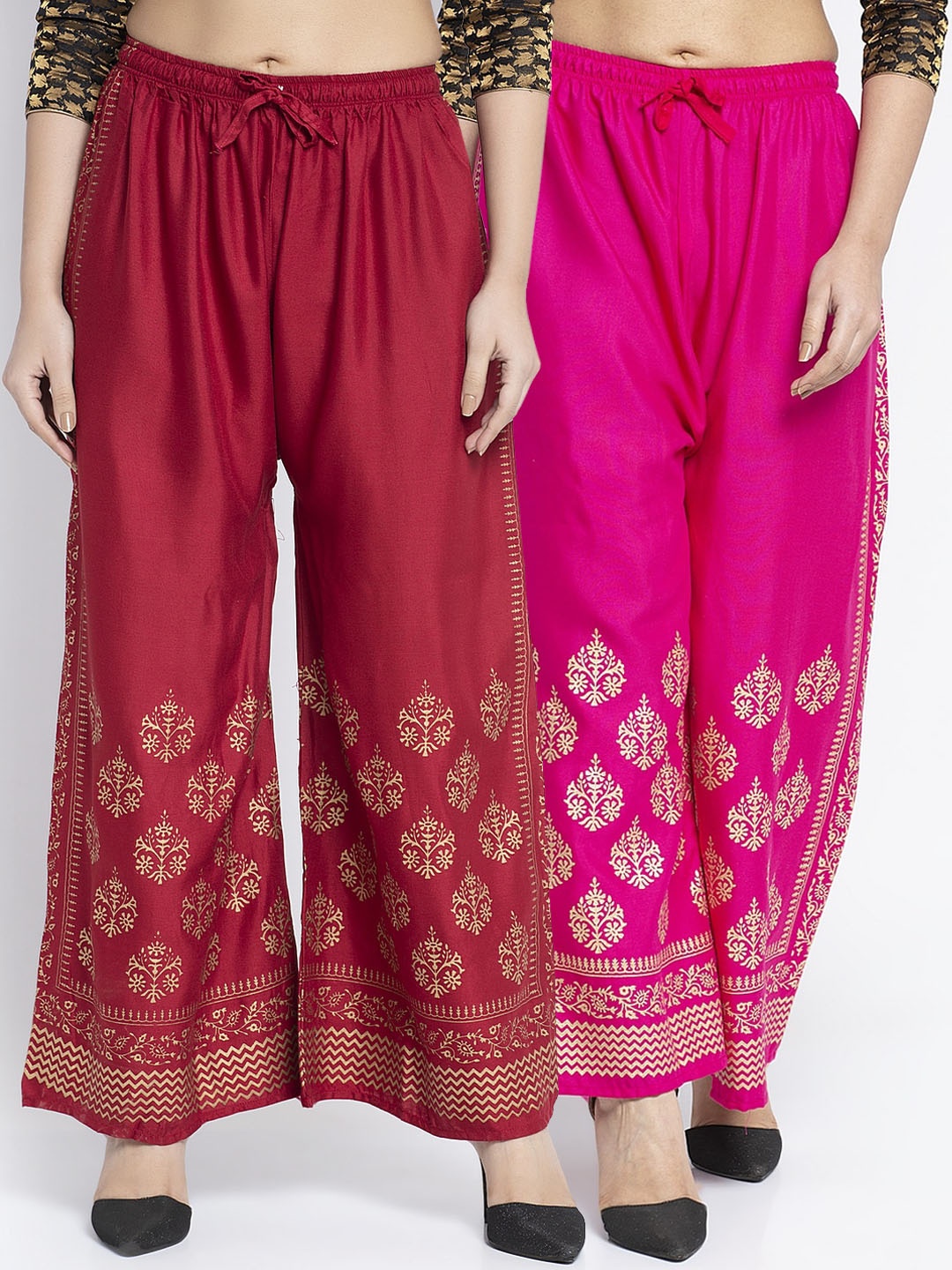 

GRACIT Women Pink Printed