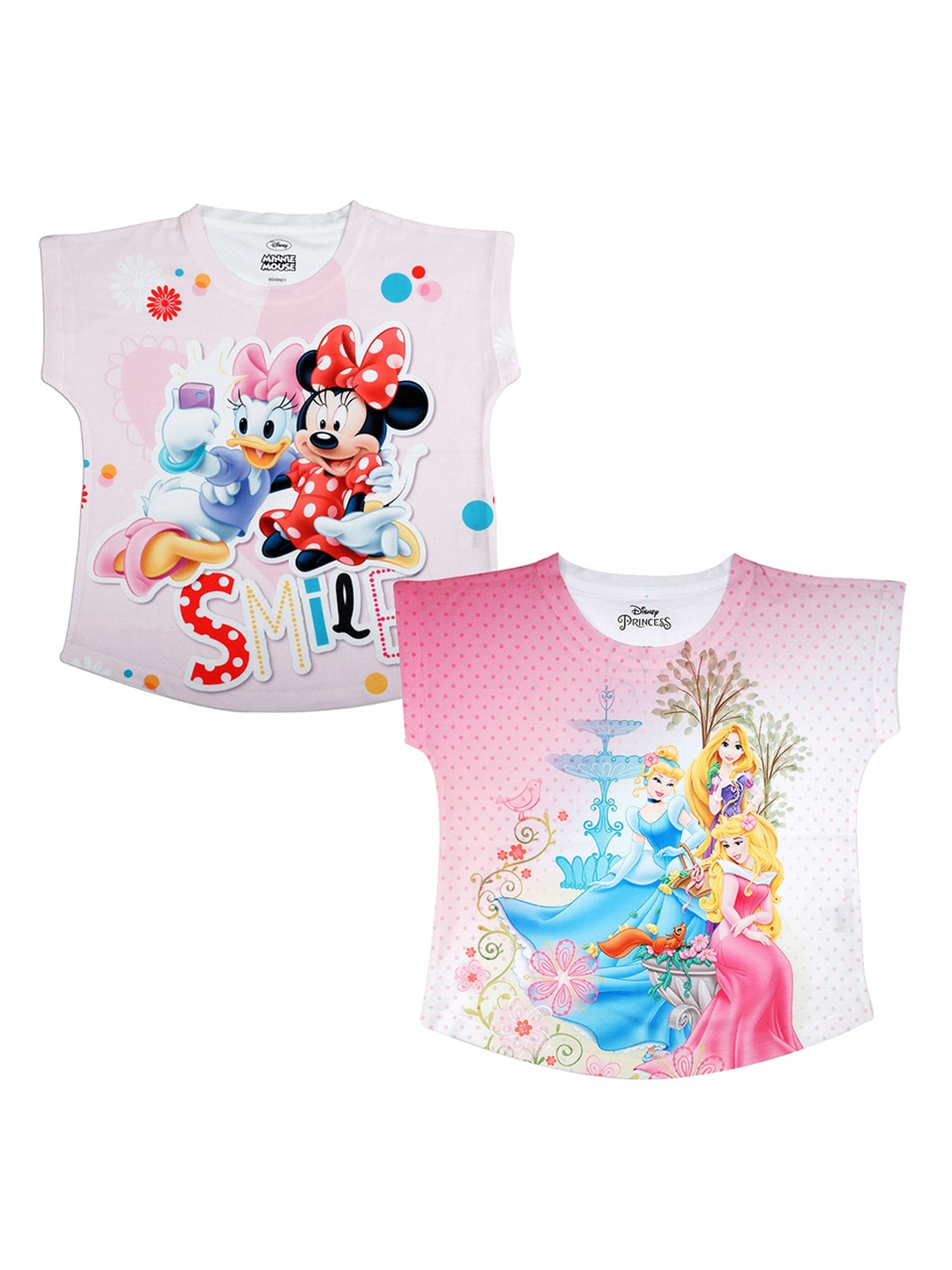 

Disney by Wear Your Mind Pink Printed Top