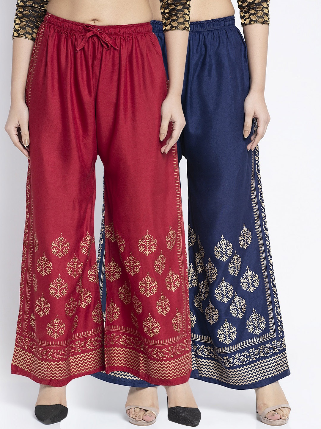

GRACIT Women Maroon Printed